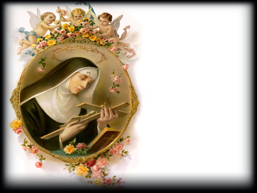 Holy Mass images...: Saint Rita de Cascia