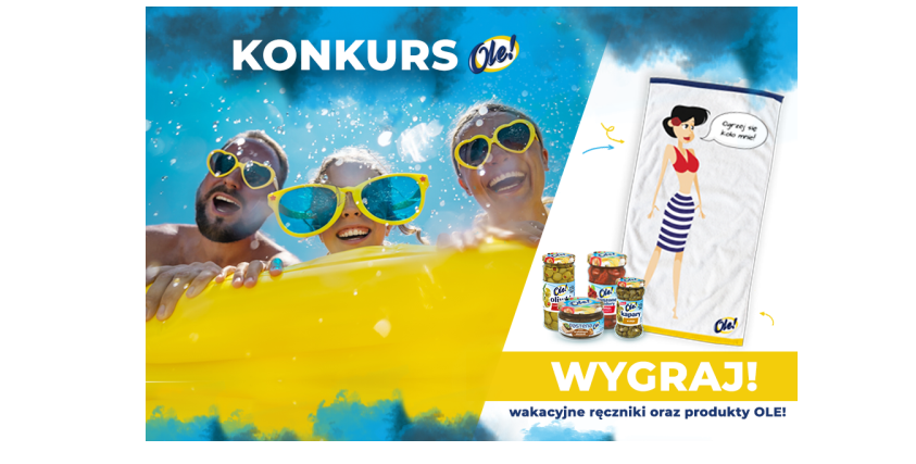 Wygraj ręcznik oraz zestaw produktów OLE Konkurs