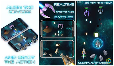 Game Bluetooth Dual Space Battle