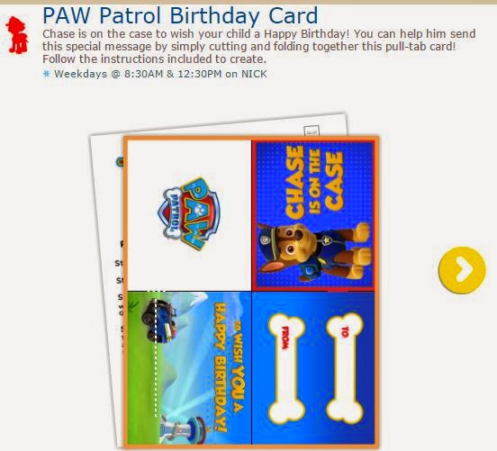 Paw Patrol Free Printable Greeting - Paw Patrol Btdy Card.JPG