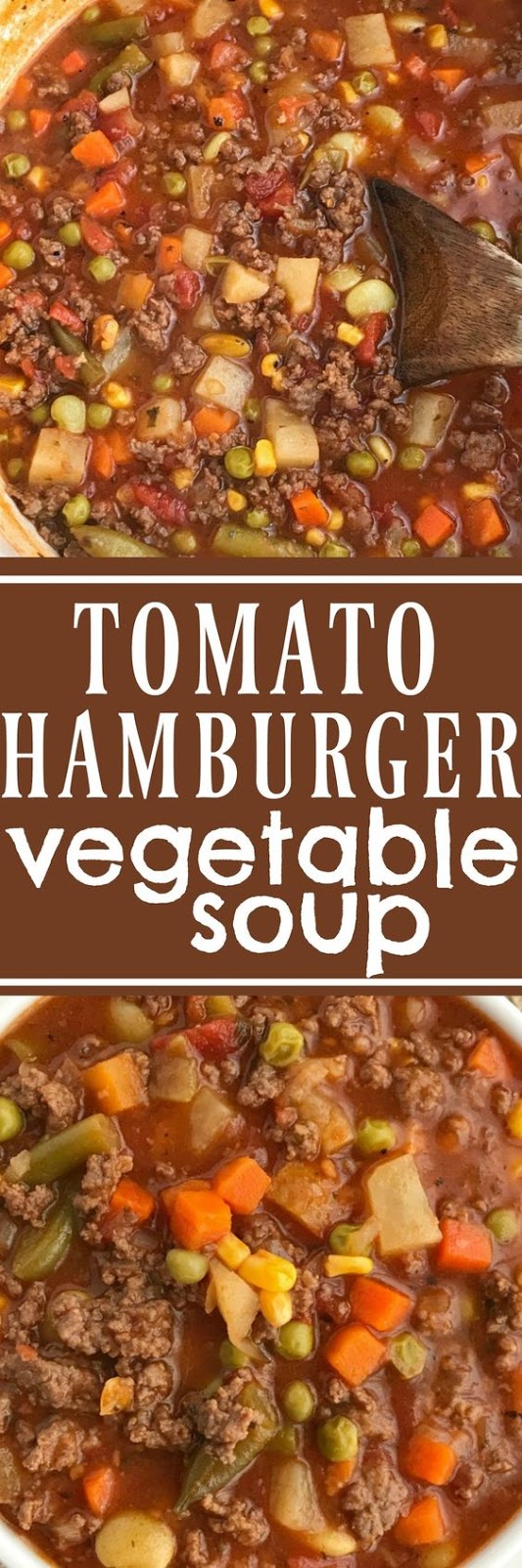 Tomâto Hâmburger Vegetâble Soup - Smells Tasty