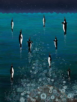 illustration Geirguglasker tragic tale great auk jan thornhill illustration Geirguglasker tragic tale great auk jan thornhill