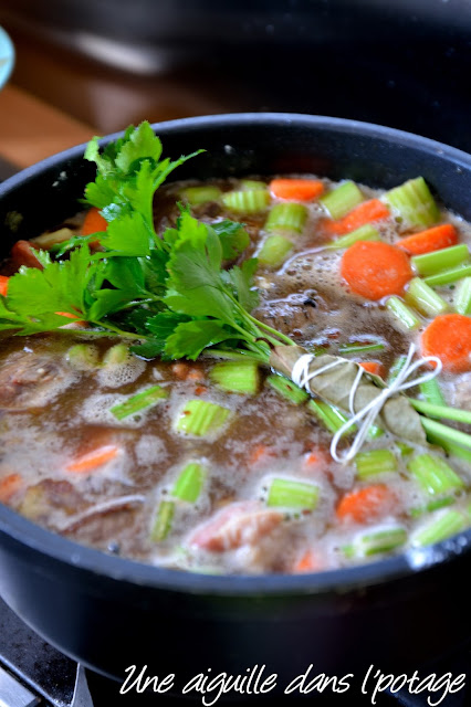 Ragoût de boeuf à la Guinness (Irish beef stew) 