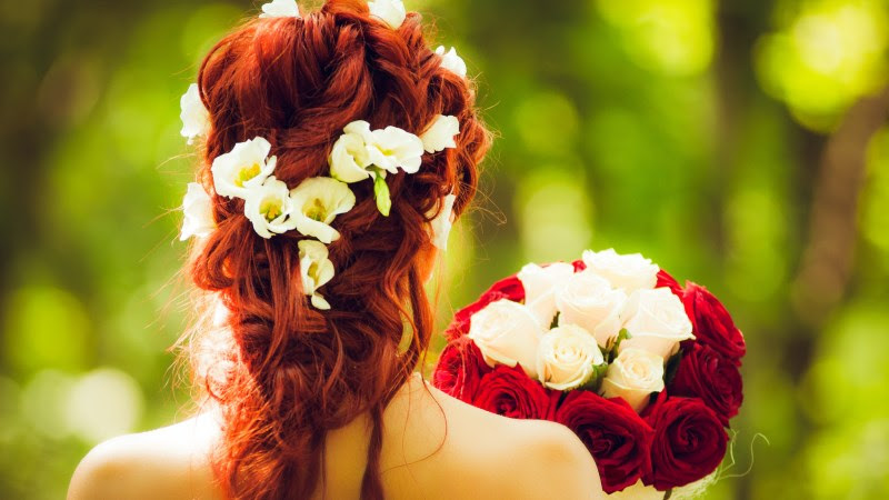 Bride's Bouquet. Wedding Picture