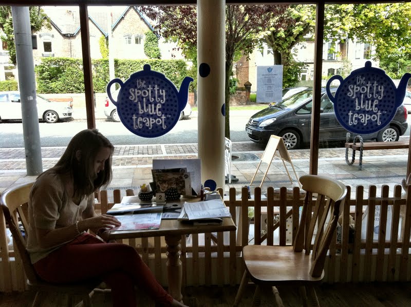 Food and Biscuits Sunday Breakfast special The Spotty Blue Tea Pot