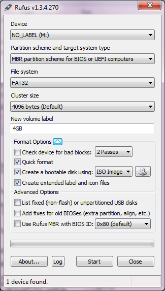 How to create a bootable USB Drive using Rufus