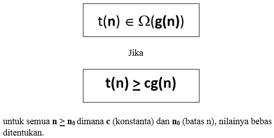 Notasi Asimtotik Analisis Algoritma