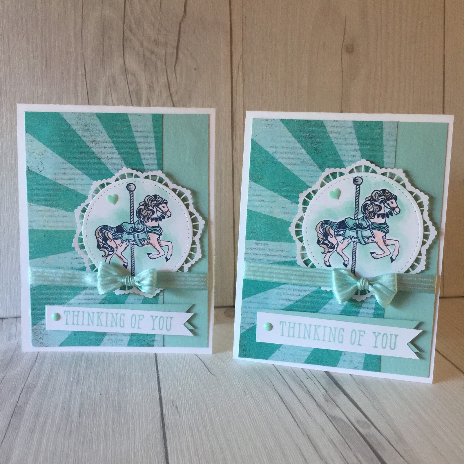 Stamped Sophisticates Stampin' Up! Carousel Birthday stamp set