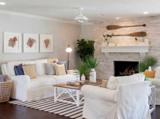 Coastal Home Makeover for a Ranch House by Chip and Joanna Gaines