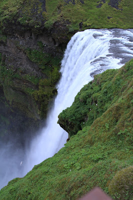 Waterfalls on the Skógá River