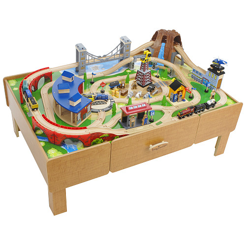 KidKraft Train Table - Long-Lasting Popular Best Toy For Boys And 
