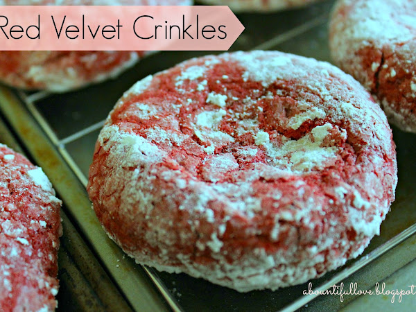 Red Velvet Crinkles