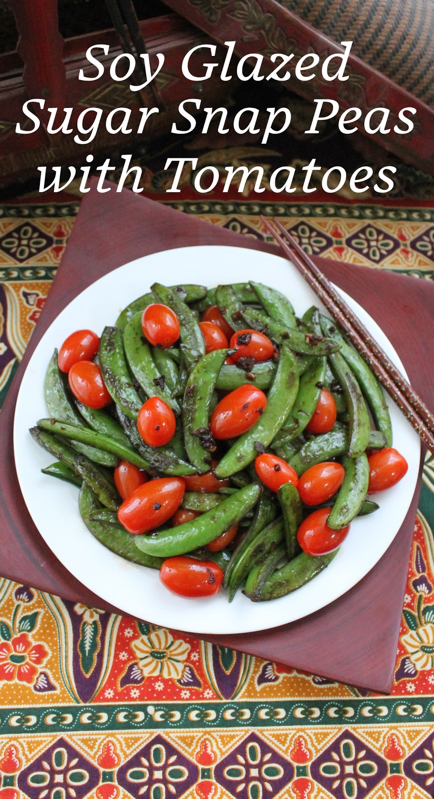 Food Lust People Love Soy Glazed Sugar Snap Peas