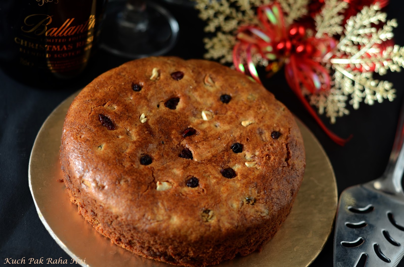 Kuch Pak Raha Hai Eggless Fruit & Rum Cake