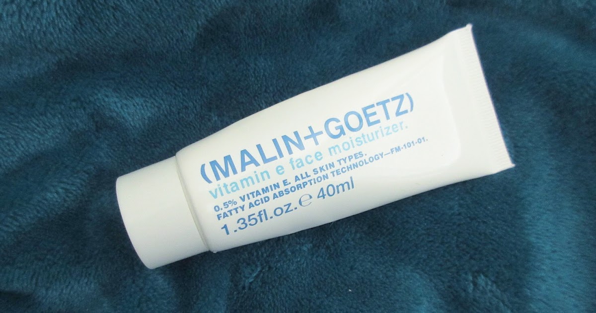 malin and goetz vitamin e moisturizer