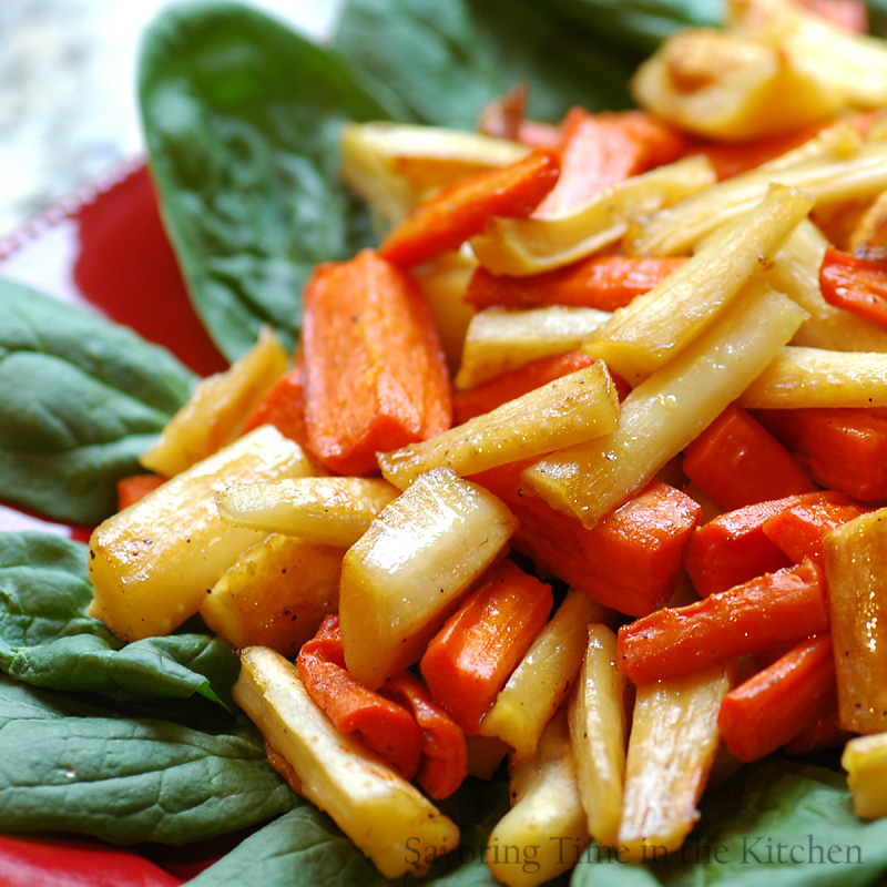 Savoring Time in the Kitchen MapleRoasted Carrots and Parsnips