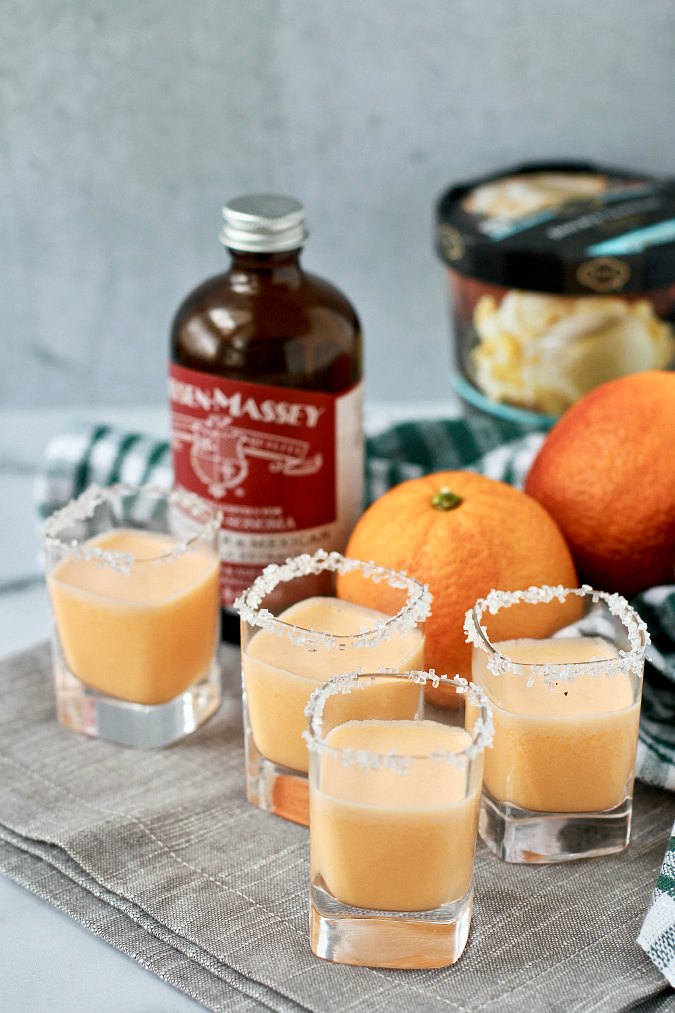 Orange Creamsicle Shots | Karen's Kitchen
