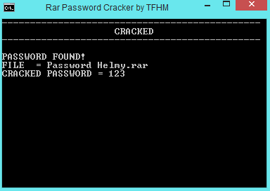 Cara Membobol Password Winrar Terbaru