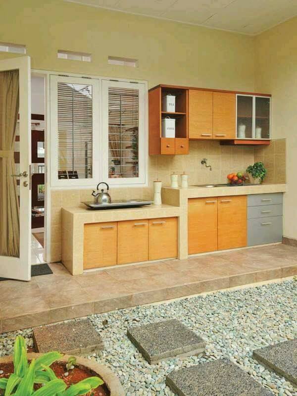 13 Desain Dapur Terbuka Halaman Belakang Rumah Gambar 2017 Gambar 13 Desain Dapur Terbuka Halaman Belakang Rumah
