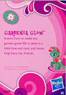 My Little Pony Pony Collection Set Gardenia Glow Blind Bag Card