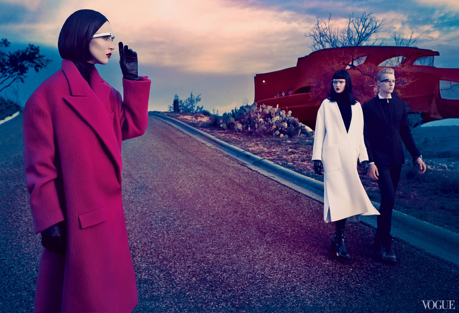 Doctor Ojiplático. The final Frontier. Steven Klein. Fashion Photography. Vogue, September 2013.