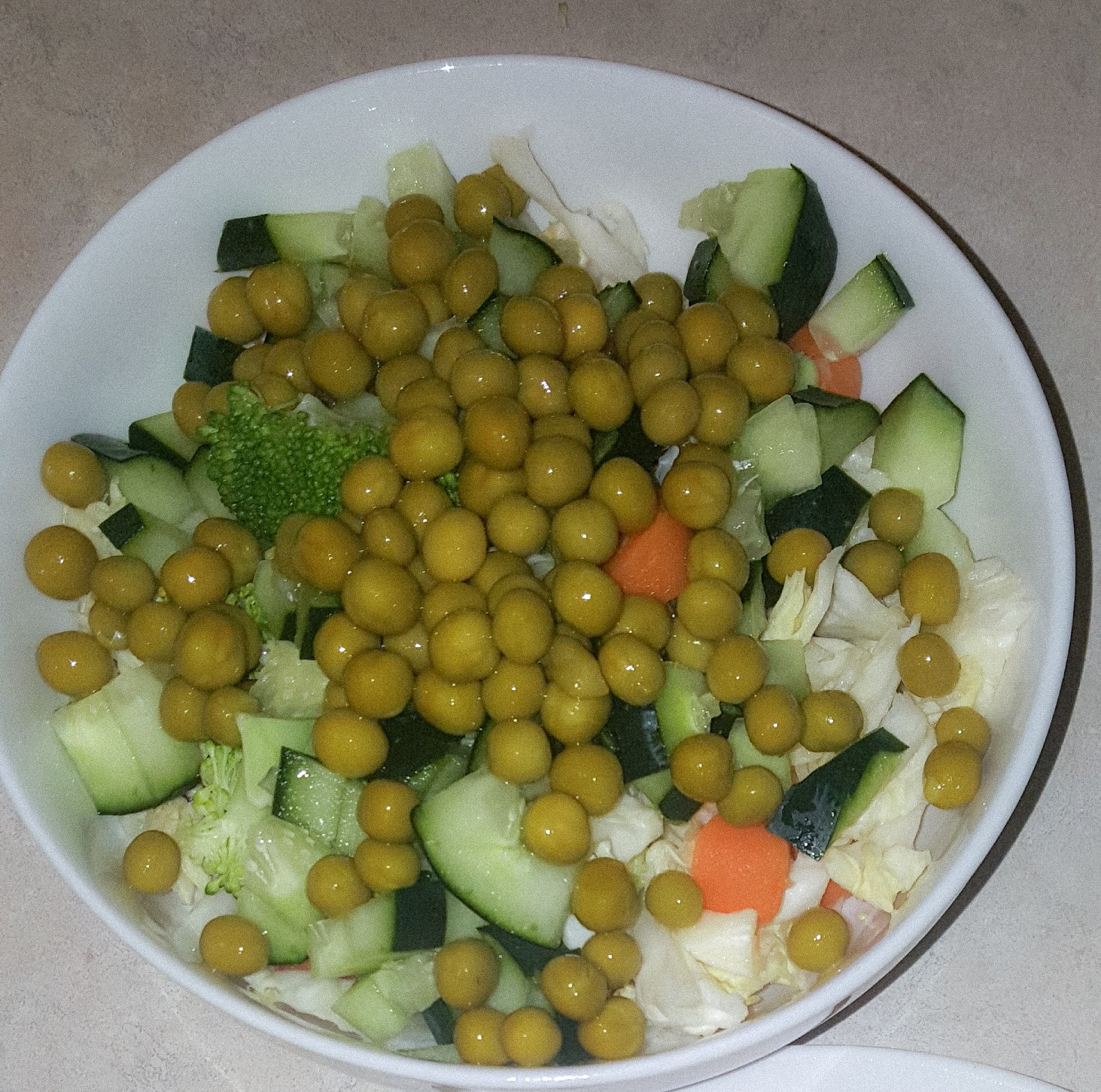 7minutes Green Pea salad