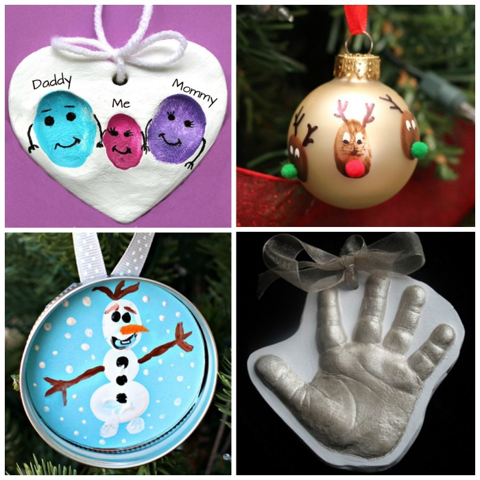 40 KID-MADE KEEPSAKE ORNAMENTS- I LOVE these!