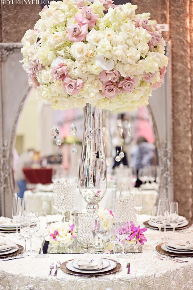 Glamorous Wedding Centerpieces MODwedding