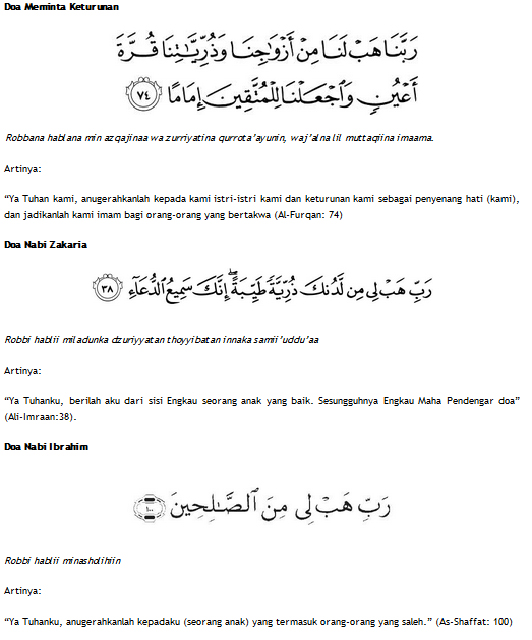 Doa Agar Cepat Hamil Doa Agar Cepat Hamil