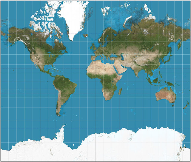Cartographie numérique: La projection Equal Earth, un bon compromis