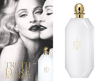 madonna perfume white bottle