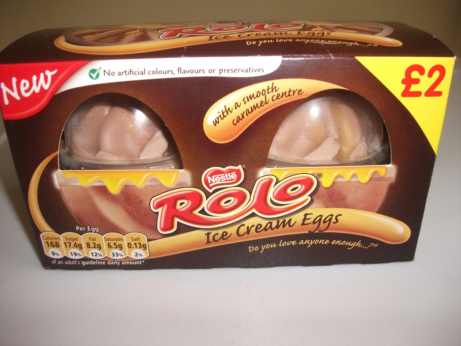 Rolo Ice Cream Easter Eggs