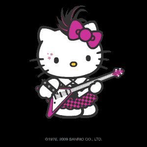 Gambar Hello Kitty Animasi Bergerak Lucu Caption 