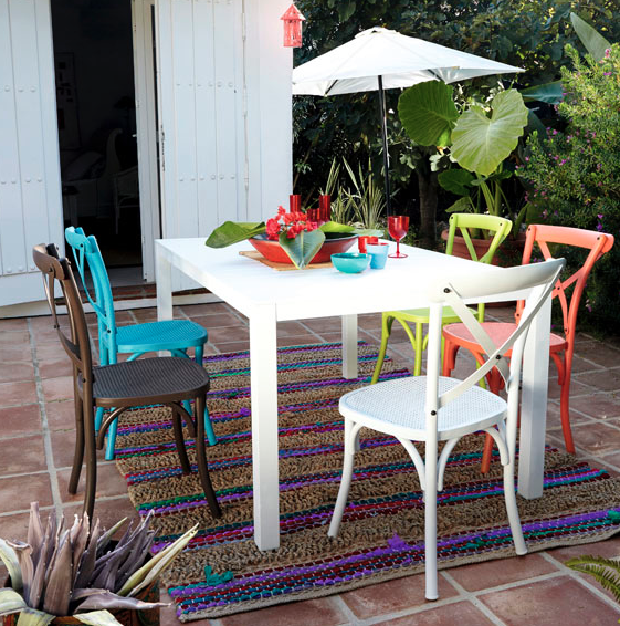 A poner lindo el patio que se viene el buen tiempo ! / el blog de ... Patio decoración Dining