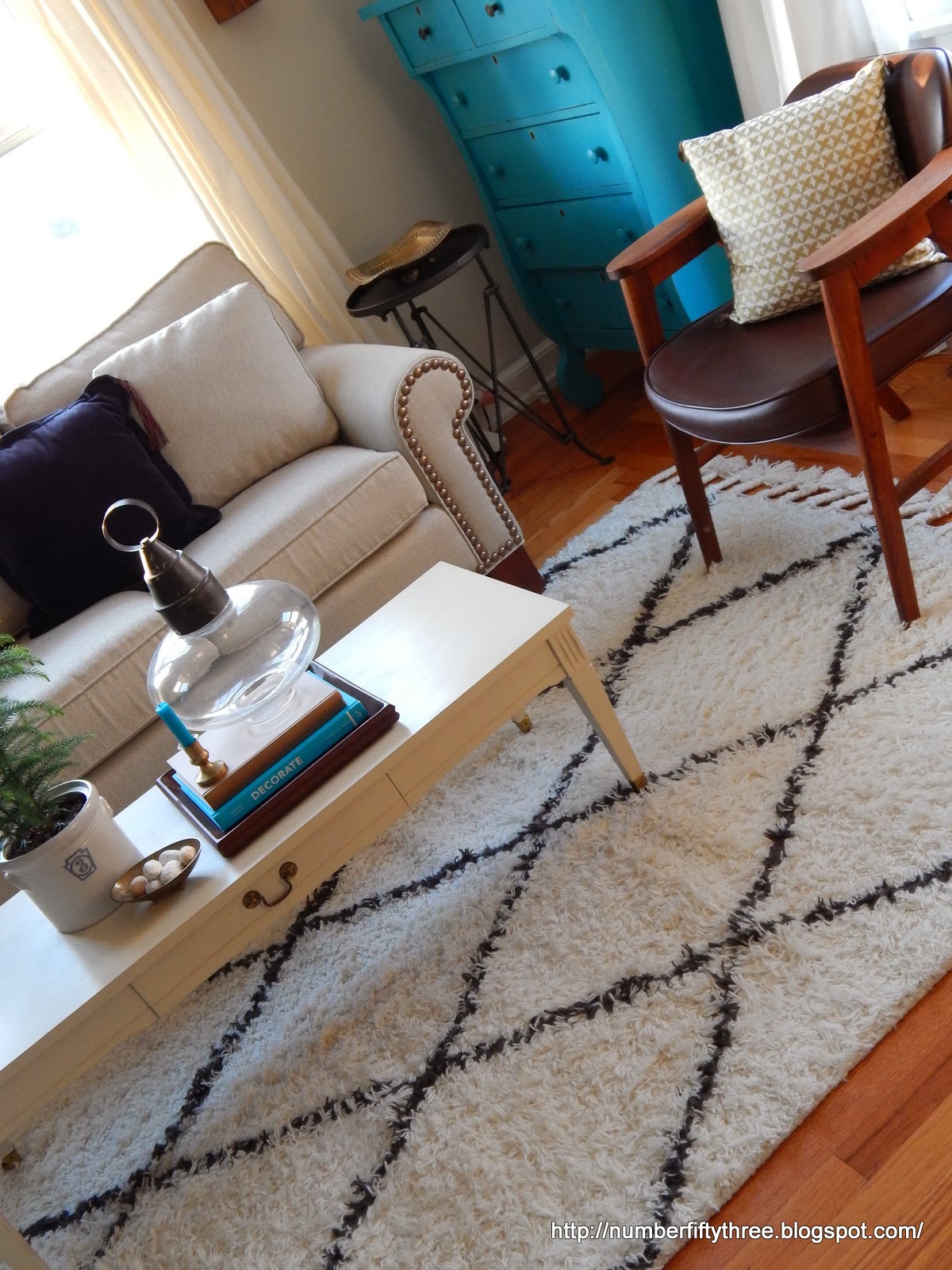 Number FiftyThree Living Room Update & Rugs USA Review