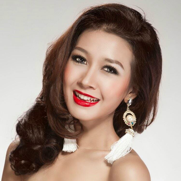 Helen Myo Lay - Face of Beauty International 2014 Myanmar 