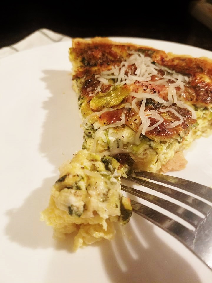 The Quaint Sanctuary { EASY Fresh Quiche Recipe }