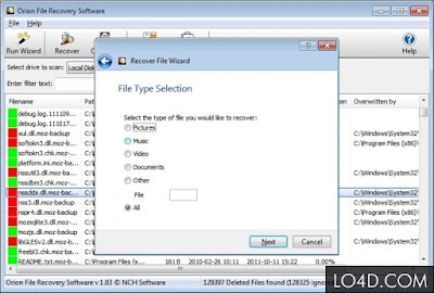 Orion File Recovery Software