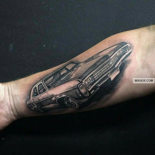 Gambar Tattoo Mobil Klasik Antik Dan Modern Paling Keren