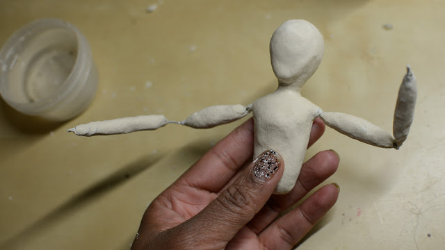 How to Create an Art Doll in a Frame