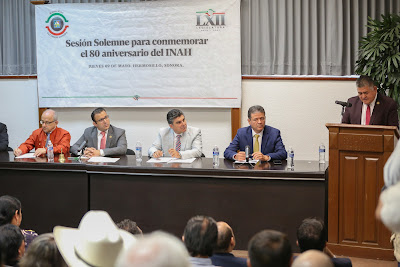 Reconoce Congreso del Estado labor del INAH en Sonora