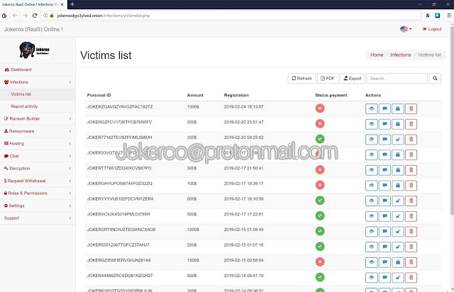 Jokeroo - mã độc mã hoá tống tiền phát triển theo mạng lưới dịch vụ chuyên nghiệp - CyberSec365.org Jokeroo - mã độc mã hoá tống tiền phát triển theo mạng lưới dịch vụ chuyên nghiệp - CyberSec365.org