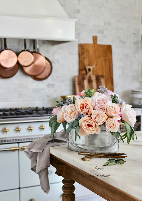 French Country Fridays- Simple Spring Vignette Ideas