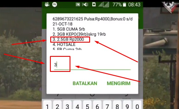 Cara Daftar Paket Internet Tri 2.5GB Rp 2.000 Terbaru 2019 ii Cara Daftar Paket Internet Tri 2.5GB Rp 2.000 Terbaru 2019 ii