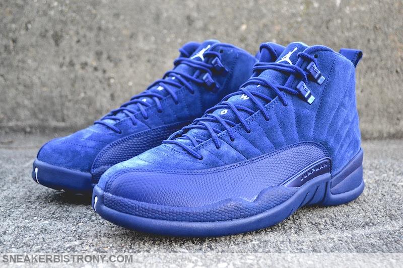 jordan 12 deep royal blue