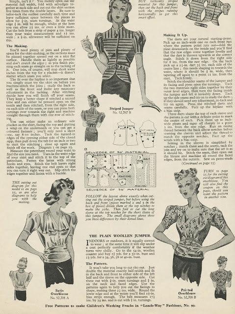Dividing Vintage Moments : 1930's Sewing Catalog Leach Way