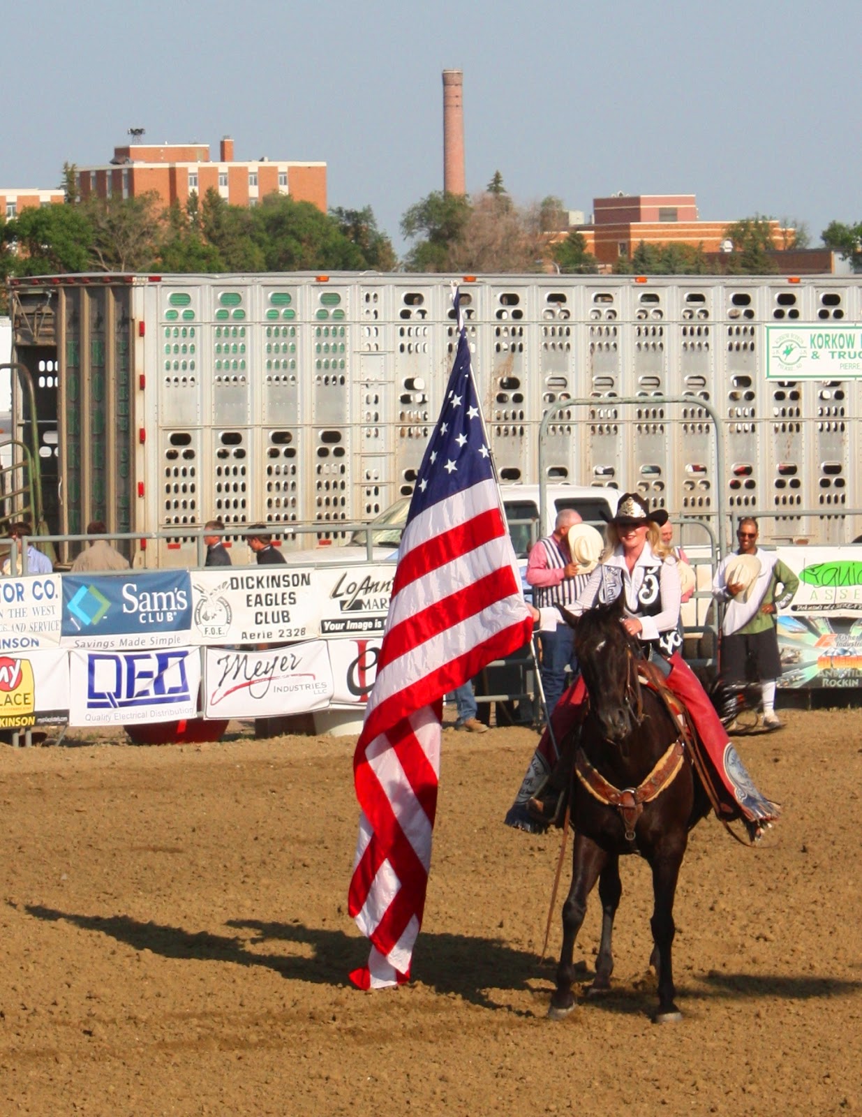 surreal volunteering Rough Rider Days Dickinson ND