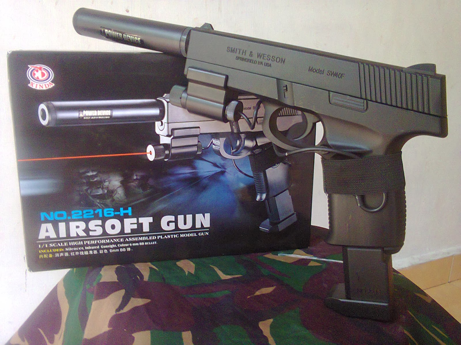 Jual airsoft gun Murah Handgun Airsoft Gun
