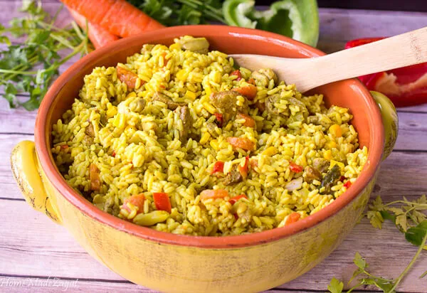 A delicious rice dish from Cuba. Perfect for quick dinner nights