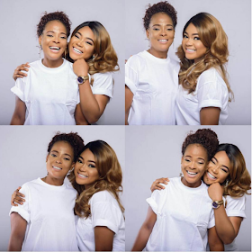 Rachel Okonkwo and her young mum cute in new photo